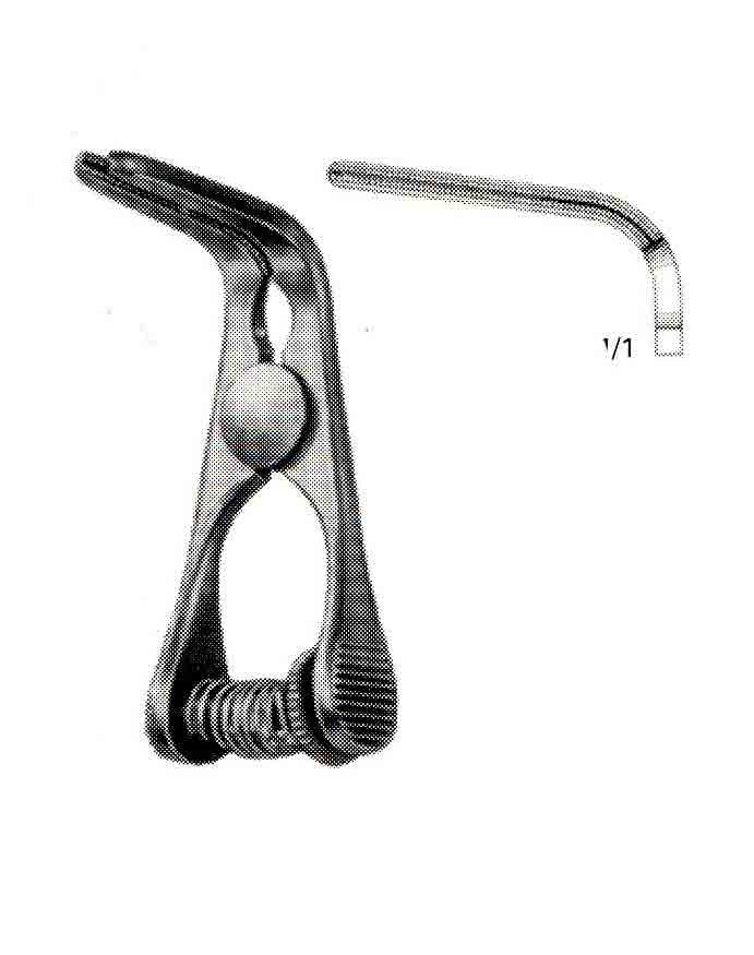 ATROMAT GLOVER BULLDOG KLEMP EĞRİ 5CM